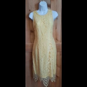 Est. 1946 Yellow Lace Dress